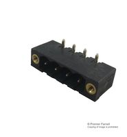 METZ CONNECT 31236104 引脚针座, 线至板, 5.08 mm, 1 排, 4 触点, 通孔安装, PT116