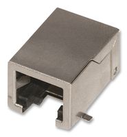METZ CONNECT AJS58BA811-002 模块连接器, RJ45 插座, 1 x 1 (端口), 8P8C, IP20, 表面安装