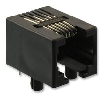 WURTH ELEKTRONIK 615006141121 Modular Connector, Modular Jack, 1 x 1 (Port), 6P6C, Through Hole Mount