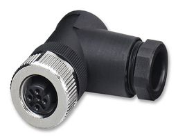 PHOENIX CONTACT 1681499 传感器连接器, M12, 母, 5路, 螺丝插座, 直角线缆安装