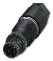 PHOENIX CONTACT 1641769 传感器连接器, M12, 公, 4路, IDC / IDT插头, 直形线缆安装