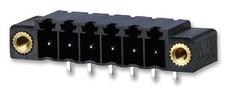 METZ CONNECT 3139011057 Pin Header, Wire-to-Board, 3.81 mm, 1 Rows, 10 Contacts, Through Hole, PR044