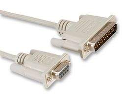 ROLINE 11.01.4518 计算机线缆, Modem, D Sub迷你插头, D Sub迷你插座, 70.866", 1.8m, 米色