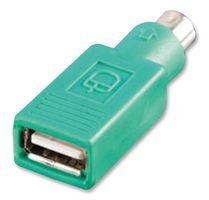 MULTICOMP PRO 12.99.1072 连接器适配器, PS/2, 6 路, 插头, USB A, 4 路, 插座