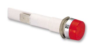 ARCOLECTRIC / BULGIN LIMITED C027700NAO 氖指示灯, 230 V, 快速连接, 红色, 10 mm, 圆形带平顶