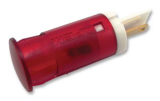 APEM QS121XXHR110 发光二极管指示器 面板安装, 摁入式, 红色, 110 VAC, 12 mm, 6 mA, 6 cd, 无评级