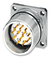 PHOENIX CONTACT 1619968 传感器连接器, SPEEDCON系列, M23, 公, 12路, 焊接插头, 直形面板安装