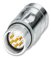 PHOENIX CONTACT 1620167 传感器连接器, SPEEDCON系列, M23, 公, 7路, 焊接插头, 直形线缆安装