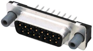 AMP - TE CONNECTIVITY 2-5747707-0 D-Sub 连接器, DB15, 标准, 插座, AMPLIMITE HD-20, 15 触点, DA, 焊接