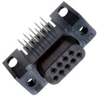 AMP - TE CONNECTIVITY 5745131-1 D Sub Connector, DB9, Standard, Receptacle, AMPLIMITE HD-20, 9 Contacts, DE, Solder