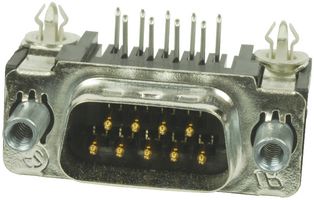AMP - TE CONNECTIVITY 5747840-5 D Sub Connector, DB9, Standard, Plug, AMPLIMITE HD-20, 9 Contacts, DE, Solder