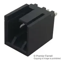 AMP - TE CONNECTIVITY 2-644486-2 引脚针座, 线至板, 2.54 mm, 1 排, 2 触点, 通孔直型, MTA-100