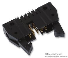 AMP - TE CONNECTIVITY 5499160-1 Pin Header, Wire-to-Board, 2.54 mm, 2 Rows, 10 Contacts, Through Hole Straight, AMP-LATCH