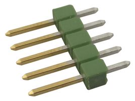 AMP - TE CONNECTIVITY 826629-5 Pin Header, Board-to-Board, 2.54 mm, 1 Rows, 5 Contacts, Through Hole Straight, AMPMODU MOD II