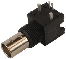 TE CONNECTIVITY - AMP 5227161-6 RF / Coaxial Connector, BNC Coaxial, Right Angle Jack, Solder, 50 ohm, Phosphor Bronze