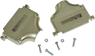 TE CONNECTIVITY - AMP 5745175-1 D Sub Backshell, Cable Clamp, AMPLIMITE, DD, 180°, Zinc Body
