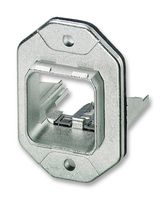 PHOENIX CONTACT 1405358 连接器配件, RJ45 Freenet 面板安装框架, Phoenix RJ45插入式金属外壳连接器