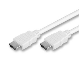 MULTICOMP PRO 11.99.5702 音频/视频电缆组件, HDMI A插头, HDMI A插头, 6.6 ft, 2 m, 白色
