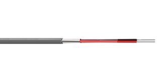 MULTICOMP PRO PP000453 多对电缆, 数据RS232, 屏蔽, 1对, 24 AWG, 328 ft, 100 m