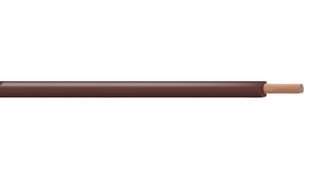 MULTICOMP PRO PP000466 线缆, 柔性, 2491X, H05V-K, PVC(聚氯乙烯), 棕色, 32 x 0.19mm, 328 ft