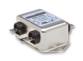 ROXBURGH EMC RES10F06 电源线滤波器, 机壳, 通用, 250 VAC, 6 A, 单相, 1阶, 底板安装