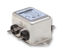 ROXBURGH EMC RES20F06 电源线滤波器, 机壳, 通用, 250 VAC, 6 A, 单相, 1阶, 底板安装