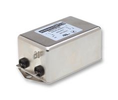 ROXBURGH EMC RES70F06 Power Line Filter, Chassis, General Purpose, 250 VAC, 6 A, Single Phase, 1 Stage, Chassis Mount