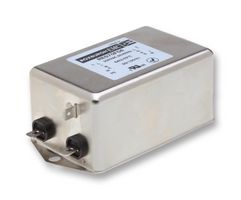 ROXBURGH EMC RES80F06 Power Line Filter, Chassis, General Purpose, 250 VAC, 6 A, Single Phase, 1 Stage, Chassis Mount