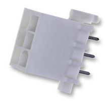 AMP - TE CONNECTIVITY 1-770875-0 引脚针座, 线至板, 4.14 mm, 2 排, 6 触点, 通孔直型, Mini Universal MATE-N-LOK