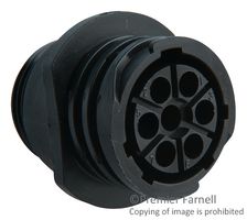 AMP - TE CONNECTIVITY 211398-2 Circular Connector, Circular Power Connector, CPC Series 1, Cable Mount Receptacle, 7 Contacts