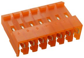 AMP - TE CONNECTIVITY 3-640426-7 IDC连接器, IDC插座, 母, 3.96 mm, 1排, 7 触点, 电缆安装