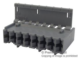 AMP - TE CONNECTIVITY 3-928343-8 连接器外壳, AMPMODU, 插座, 8 路, 5 mm, 插口触芯