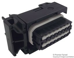 AMP - TE CONNECTIVITY 1393436-2 重载连接器底座, JPT/Micro Timer 2, 电缆安装, AMP JPT/微型定时器 2 系列触点, PBT(聚对苯二甲酸乙二醇酯), 玻璃纤维主体