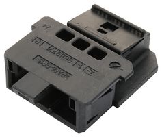 AMP - TE CONNECTIVITY 1-968977-9 Connector Housing, Plug, 3 Ways, 5.5 mm, MICRO QUADLOK SYSTEM Series Contacts