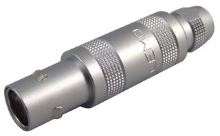 LEMO FFA.0S.303.CLAC44 Circular Connector, Standard Circular Connector, 0S Series, Cable Mount Plug, 3 Contacts