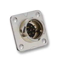 HIROSE / HRS HR08D-12WR-10P(31) 圆形连接器, Sealed Circular Connector, HR08D Series, 面板安装插座, 10 触点, 焊接引脚, 卡口