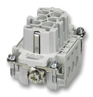 PHOENIX CONTACT 1648128 Heavy Duty Connector Insert, Heavycon, 6 Contacts, 2 Row, Receptacle, Socket
