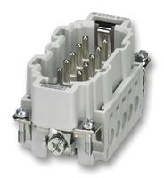 PHOENIX CONTACT 1648173 Heavy Duty Connector Insert, Heavycon, 10 Contacts, 2 Row, Plug, Pin