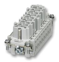 PHOENIX CONTACT 1648241 Heavy Duty Connector Insert, Heavycon, 16 Contacts, 2 Row, Receptacle, Socket