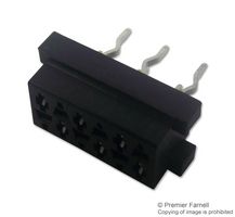 AMP - TE CONNECTIVITY 2178710-6 PCB插座, 板至板, 1.27 mm, 2 排, 6 触点, 通孔安装, Micro-MaTch Value-Line