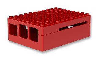 MULTICOMP PRO CBPIBLOX-RED. 开发板外壳, Pi Blox, Raspberry Pi B+型, 2B型和3B型, ABS, 红色