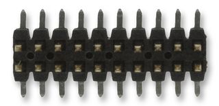 SAMTEC FTSH-102-01-L-DV Pin Header, Board-to-Board, Wire-to-Board, 1.27 mm, 2 Rows, 4 Contacts, Surface Mount, FTSH
