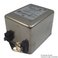CORCOM - TE CONNECTIVITY 3EHZ1 电源线滤波器, 机壳, 医用, 250 VAC, 3 A, 单相, 1阶, 底板安装