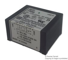 CORCOM - TE CONNECTIVITY 1EOP M0 电源线滤波器, 通用, 250 VAC, 1 A, 单相, 1阶, 通孔