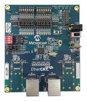 MICROCHIP EVB-LAN9252-DIGIO Evaluation Board, 2 Port EtherCAT Controller, 100BASE-TX PHY/DIG-IO PDI Support