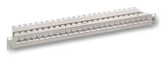 HARTING 20 82 405 0001 Patch Panel, Modular Patch Panel, 24 Ports, Cat6a, Keystone