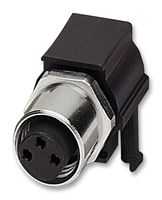 PHOENIX CONTACT 1524788 Sensor Connector, M8, Female, 3 Positions, PCB Socket, Right Angle Panel Mount