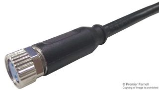 TE CONNECTIVITY 1-2273005-1 传感器电缆, AMP, M8 插座, 自由线端, 3路, 1.5 m, 4.9 ft