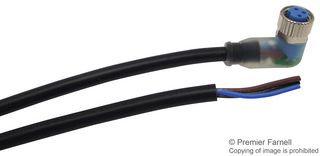 TE CONNECTIVITY 1-2273012-1 传感器电缆, AMP, 90° M8插座, 自由线端, 4路, 1.5 m, 4.9 ft