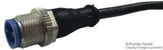 TE CONNECTIVITY 1-2273034-1 传感器电缆, AMP, M12 插头, 自由线端, 5路, 1.5 m, 4.9 ft